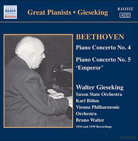L.V. Beethoven: Great Pianists - Giesekin [CD]