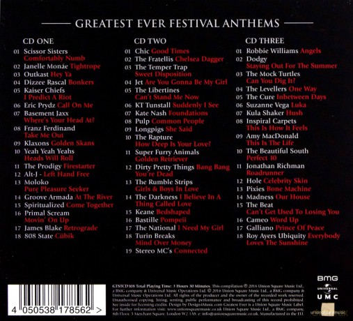 Greatest Ever - Festival Anthems [3CD]