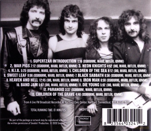 Black Sabbath: Heaven In Hartford [CD]