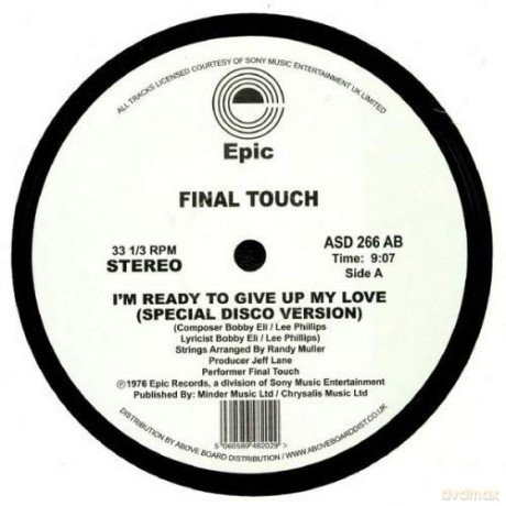 Final Touch: Im Ready To Give Up My Love (Special Disco Version) [Winyl]
