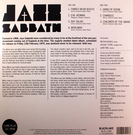 Jazz Sabbath: Jazz Sabbath [Winyl]