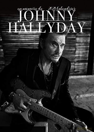 Johnny Halliday: Johnny Halliday (French) Unofficial 2021 [KALENDARZ]