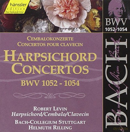 Levinrilling: JS Bachharspichord Ctos Bmv 10521054 [CD]