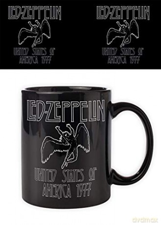 Led Zeppelin: (Icarus) Black Kubek
