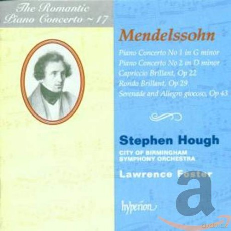 Cbsofoster: Mendelssohnpiano Concertos No 1 2 [CD]