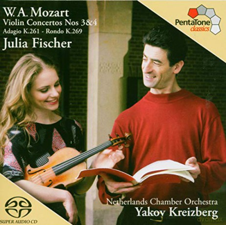 Julia Fischer: Mozart - Violin Concerto 3&4 [CD]