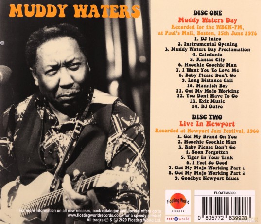Muddy Waters: Muddy Waters Day Boston 1976 [CD]