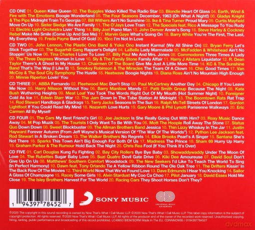 Now 100 Hits 70s [5CD]