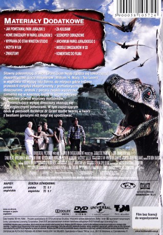 Park Jurajski 3 [DVD]