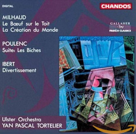 Ulster Oryan Pascal Tortelier: Poulencibertmilhaud Orchestral Works [CD]