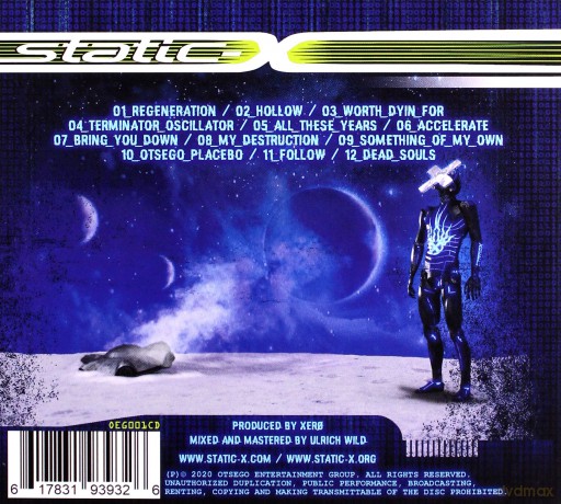 Static-X: Project Regeneration Vol 1 (digipack) [CD]