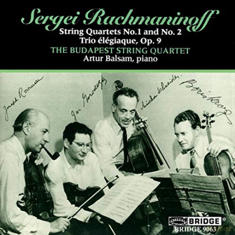 Budapest Quartet: Rachmaninovstring Quartets [CD]