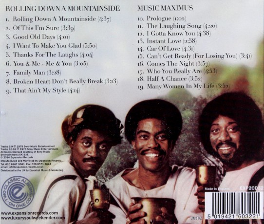 Main Ingredient: Rolling Down The Mountainside [CD]