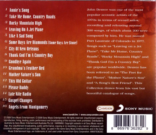 John Denver: Thank God IM A Country Boy [CD]