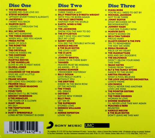 The #1 Legends Of Soul [3CD]