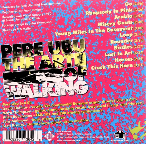 Pere Ubu: The Art Of Walking [CD]