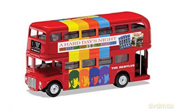 The Beatles: The Beatles - London Bus - A Hard Days Night Die Cast 1:64 Scale