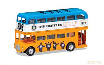 The Beatles: The Beatles - London Bus - Help! Die Cast 1:64 Scale