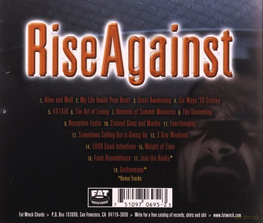 Rise Against: The Unraveling [CD]
