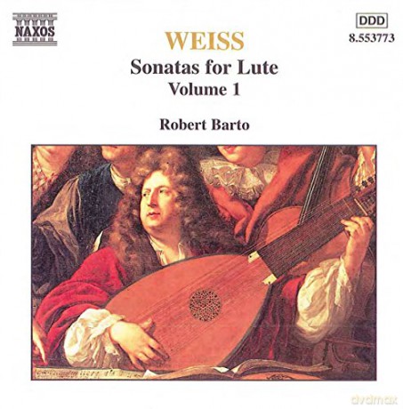 Robert Barto: Weisssonatas For Lute Vol 1 [CD]