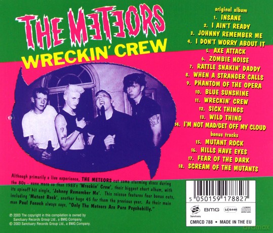 The Meteors: Wreckin Crew [CD]
