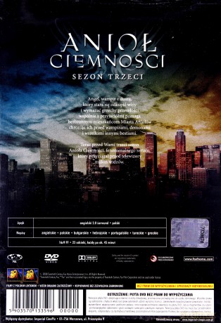 Anioł Ciemności sezon 3 [6DVD]