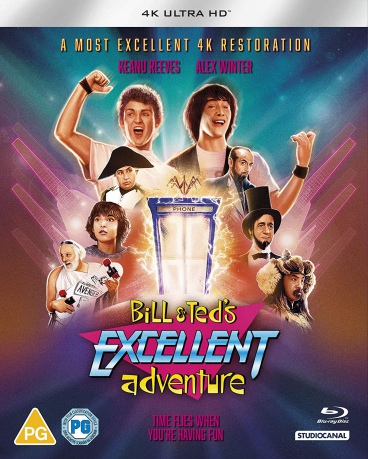 Bill & Ted's Excellent Adventure (Fantastyczne przygody Billa i Teda) [Blu-Ray 4K]+[Blu-Ray]