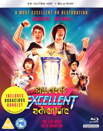 Bill & Ted's Excellent Adventure (Fantastyczne przygody Billa i Teda) [Blu-Ray 4K]+[Blu-Ray]