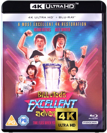 Bill & Ted's Excellent Adventure (Fantastyczne przygody Billa i Teda) [Blu-Ray 4K]+[Blu-Ray]