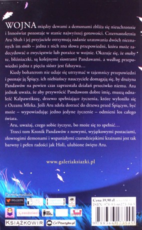 Aru Shah i drzewo życzeń. Kroniki Pandawów (Tom 3) - Chokshi Roshani [KSIĄŻKA]