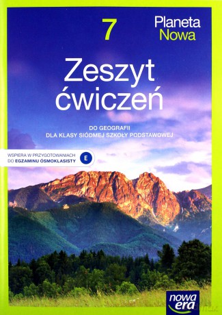 Geografia planeta nowa zeszyt ćwiczeń dla klasy 7 szkoły podstawowej 66825 - Roman Malarz, Mariusz Szubert, Tomasz Rachwał [KSIĄŻKA]