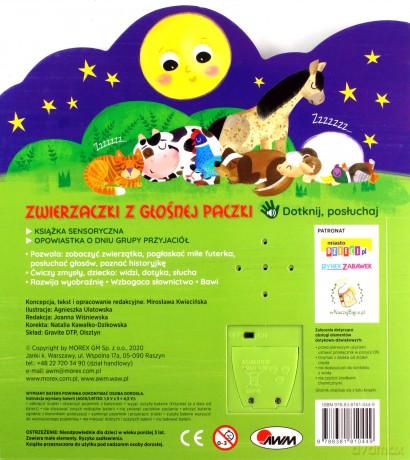 Zwierzaczki z głośnej paczki - Mirosława Kwiecińska [KSIĄŻKA]