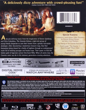 The Goonies [Blu-Ray 4K]+[Blu-Ray]