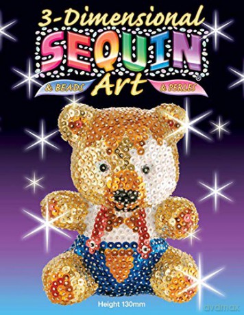 3D sequin Teddy