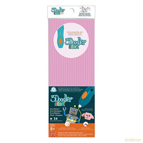 3Doodler Wkład jednokolorowy pastelowy różowy