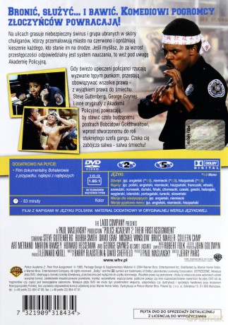 Akademia policyjna 2. Pierwsze zadanie [DVD]