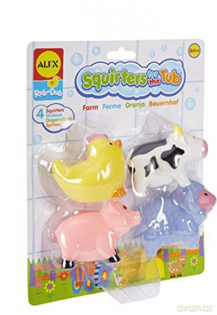 Alex Bath Squirters - Farm blister