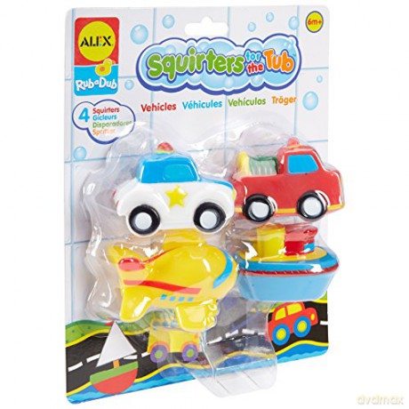ALEX Bath Squirters - Vehicles blister