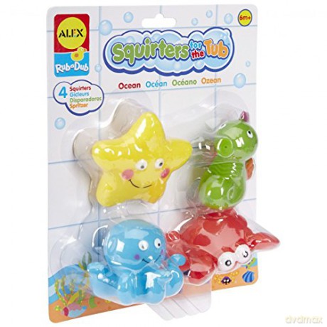 ALEX Bath Squiters - Ocean blister