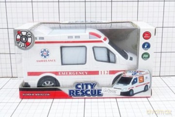 Auto ambulans na baterie