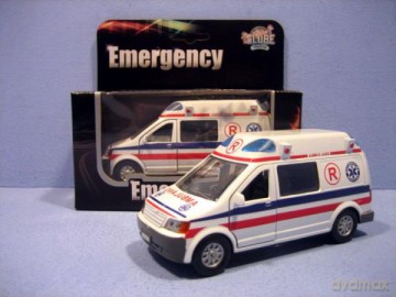 Auto Ambulans PL dźwięk w pudełku