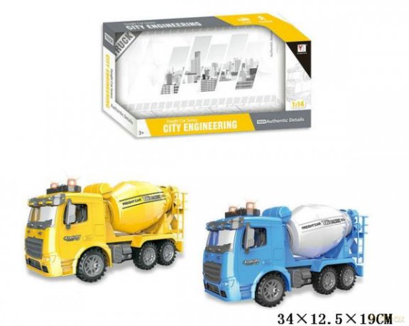 Auto betoniarka światło dźwięk w pudełku