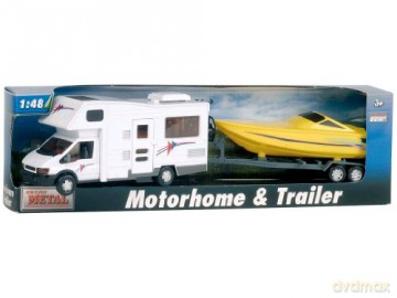 Auto Camping z łodzią