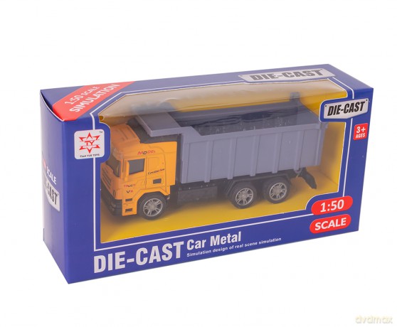 Auto Ciężarówka metalowa w pudełku