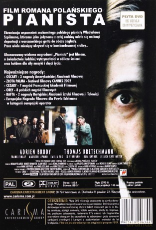 Pianista [DVD] 