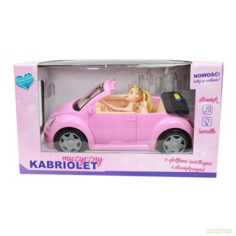 Auto Garbus z lalką światło/dźwięk