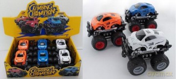 Auto Jeep z dużymi kołami