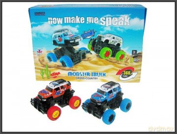 Auto na dużych kołach