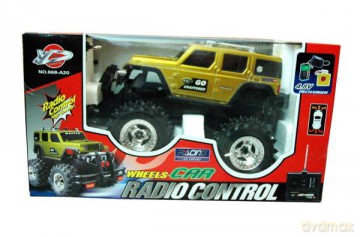 Auto na radio Jeep duże koła