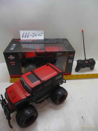 Auto na radio Jeep duże koła